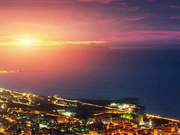 Panorama Trapani in Sicilia occidentale