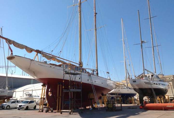 I cantieri navali Drepanum - Boat Service Trapani